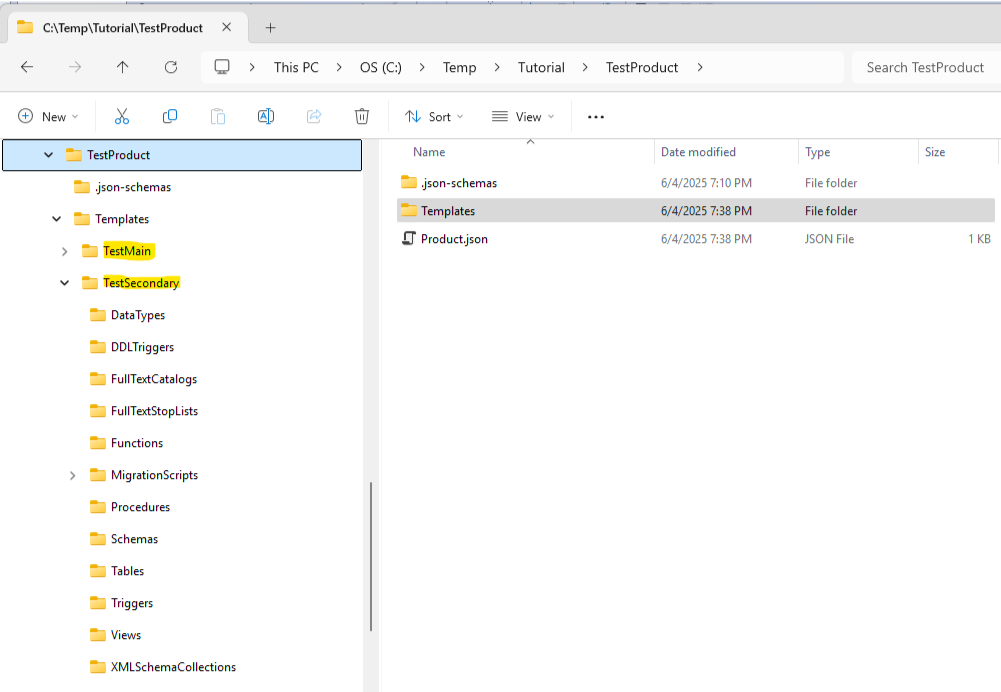 second cast file system layout